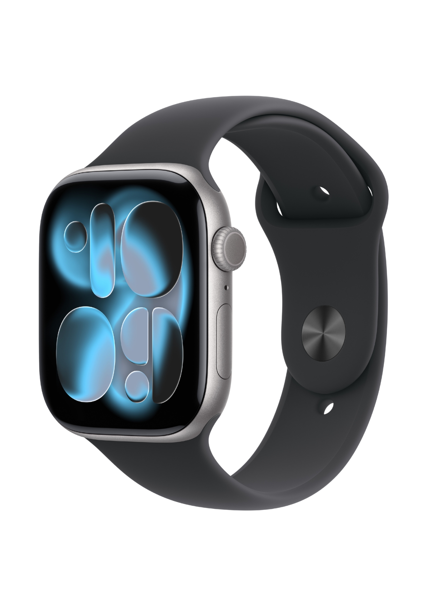 Apple Watch Series 11 GPS 46mm Space Grey Aluminium Case wit Black Sport Band-S|M
